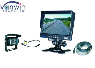 7 &quot;LCD صفحه نمایش خودرو عقب نمایش پشتیبان گیری مانیتورینگ پارکینگ + چشم انداز دوربین دوربین