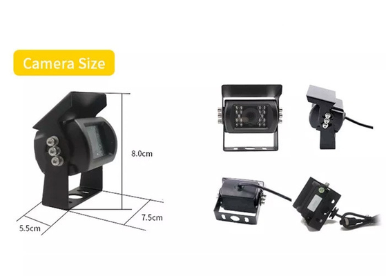 سیستم رادار معکوس بصری خودکار 12 ولت 24 ولت رادار پشتیبان خودرو برای کارهای سنگین