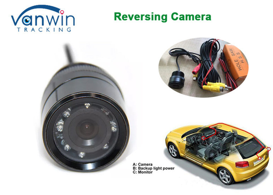 دوربین های مخفی خودرو HD 720P 1080P دوربین دید عقب پشتیبان کوچک 12 ولت با نور شب مادون قرمز