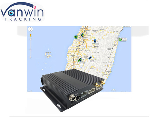 4G GPS دوگانه SD 8 کانال ضبط رانندگی DVR AHD 1080P برای اتوبوس عمومی