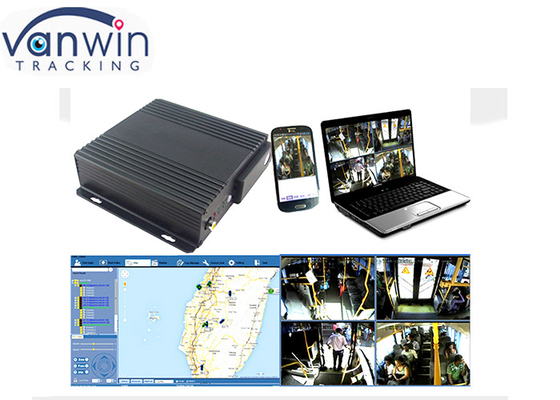 سیستم نظارت تصویری موبایل کارت SD بی سیم 4G GPS برای مدیریت ناوگان وسایل نقلیه