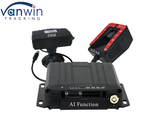4 کانال 1080P CCTV خودرو MDVR GPS 4G WIFI دوربین کامیون سیستم AI BSD DSM ADAS دوربین برای اتوبوس