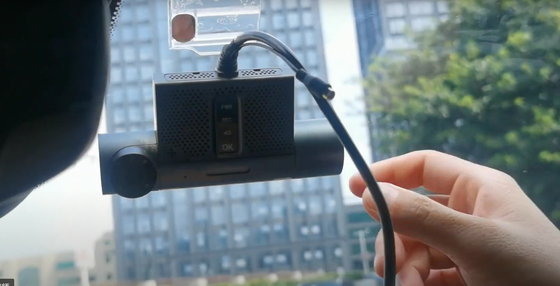 ضبط کننده دوربین داش 2CH قابل حمل کوچک با عملکرد GPS 3G / 4G WIFI برای تاکسی یا اتوبوس