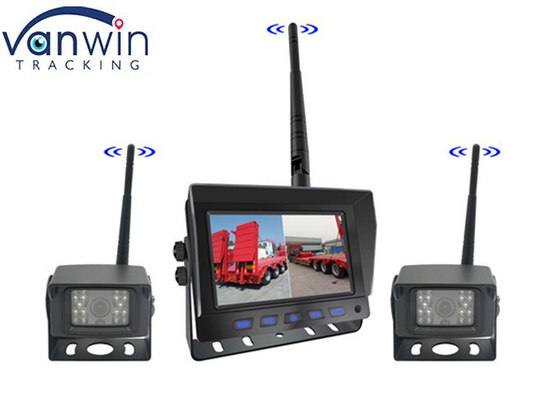 AHD Digital Wireless Car Reversing Backup Camera Kit فولکلفت کامیون ون سیستم مانیتور دوربین بی سیم
