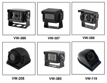 7 &quot;Quad AHD DVR TFT مانیتور اتومبیل پشتیبانی 4PCS 720P دوربین های ضبط HDD