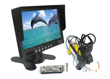 صفحه نمایش چهار صفحه ای TFT ال سی دی مانیتور 7 اینچ با 4 ورودی دوربین های ویدئویی