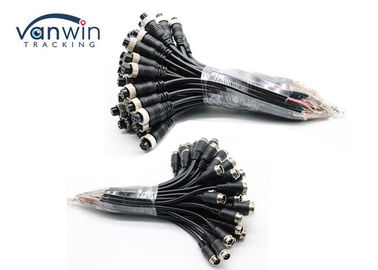 مواد کابل اتصال GX 12 M12 4 Pin PVC Copper Wire Wire for Camera Backup