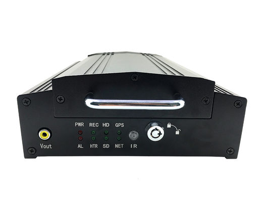 4 کانال 1080P RS232 وسیله نقلیه دوربین مداربسته DVR SSD دیسک سخت MDVR GPS 4G