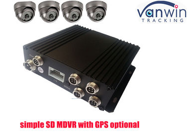 H.264 GPS همراه DVR خودکار جعبه سیاه ضبط 32G کارت SD جاسازی شده