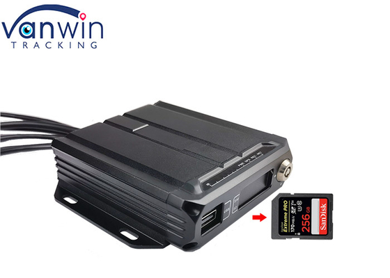 1080P HD 4ch کارت SD موبایل HD dvr با GPS 4G