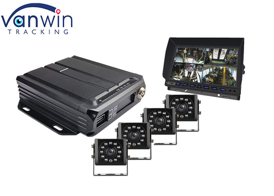 1080P HD 4ch کارت SD موبایل HD dvr با GPS 4G