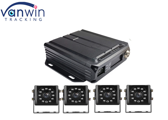 1080P HD 4ch کارت SD موبایل HD dvr با GPS 4G