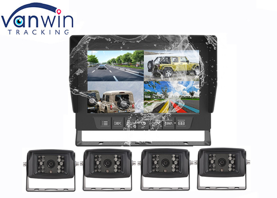 صفحه نمایش مانیتور خودرو AHD Quad Waterproof TFT با IP69 7 اینچ