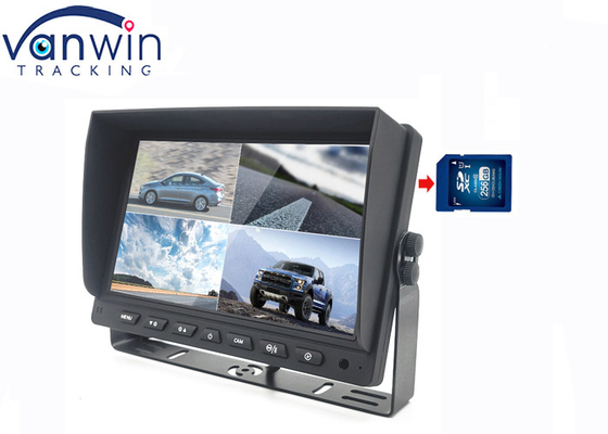 صفحه نمایش ماشین 7 اینچ 4 اینچ و دوربین دید عقب ضبط کننده صفحه نمایش LCD برای کامیون RV