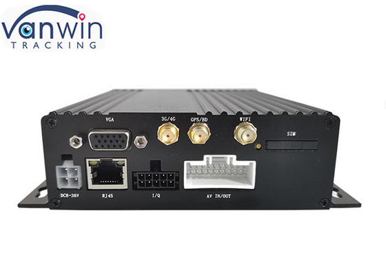 6 کانال کارت SD دوگانه 3g 4G سیستم دوربین مداربسته خودروی ویدئویی زنده برای اتوبوس