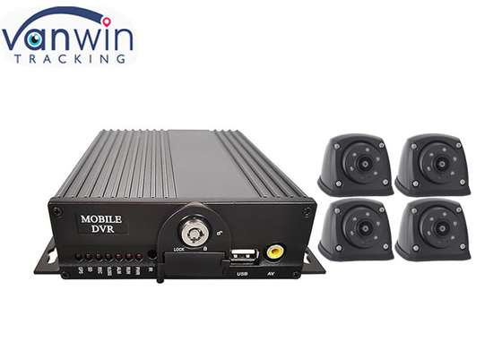 AHD 1080P 4G دو کارت اس دی 4ch GPS موبایل cctv dvr