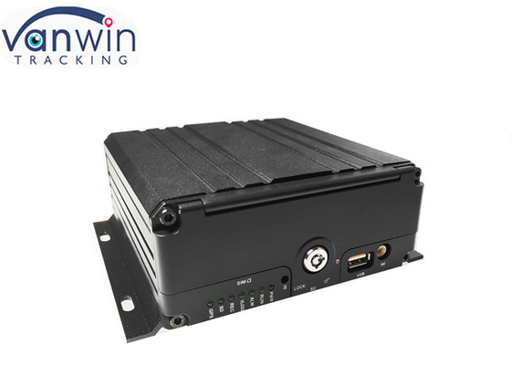 پخش ویدئویی 6ch 4g در زمان واقعی HDD Mdvr 1080p GPS وای فای برای نظارت بر وسایل نقلیه