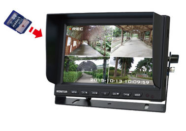 12-24V 4 اسپلیت ال سی دی 7/9 اینچ دوربین دیجیتال TFT با Sun Visor، کارت SD 32GB