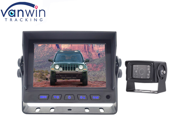 مانیتور LCD داشبورد دیجیتال خودرو 5 Tft صفحه نمایش عقب 12 ولت تا 24 ولت برای کامیون های سنگین