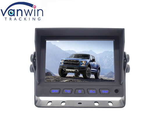 مانیتور LCD داشبورد دیجیتال خودرو 5 Tft صفحه نمایش عقب 12 ولت تا 24 ولت برای کامیون های سنگین