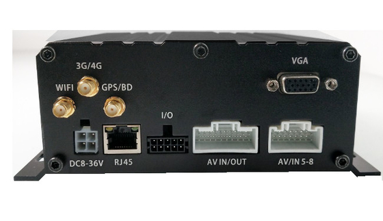 8CH HDD SSD کارت SD سیستم دوربین موبایل DVR همراه با زنگ هشدار GPS 4G WIFI