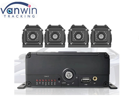GPS 4 کانال DVR همراه با برای مدیریت ناوگان خودرو