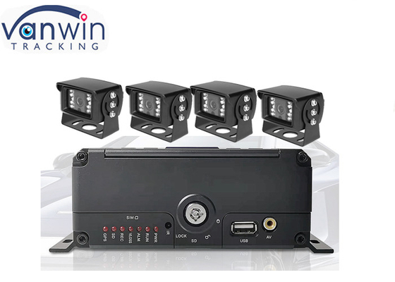GPS 4 کانال DVR همراه با برای مدیریت ناوگان خودرو