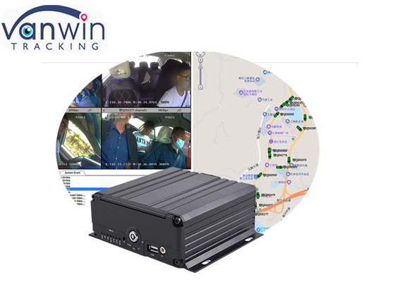 2 ترابایت HDD 256 گیگابایت SD Vehicle DVR موبایل سیستم ضبط ویدئوی دیجیتال