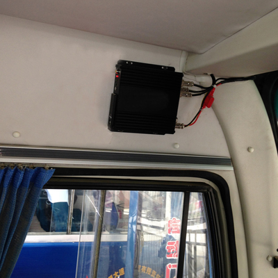 DVR موبایل اتوبوس SD AHD 1080P 4G با سیستم شمارش افراد نظارت بر سطح سوخت وای فای