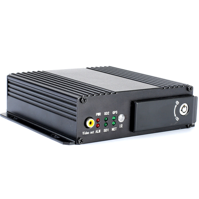 4G GPS دو SD 8 کانال شبکه جاسازی شده DVR AHD 1080P برای اتوبوس عمومی