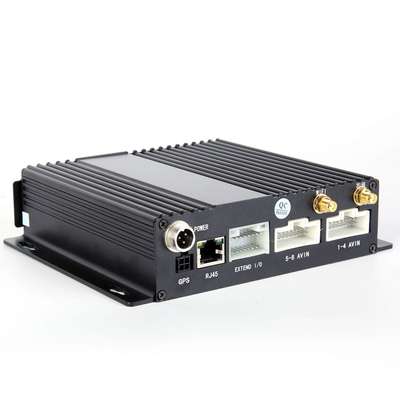 4G GPS دو SD 8 کانال شبکه جاسازی شده DVR AHD 1080P برای اتوبوس عمومی