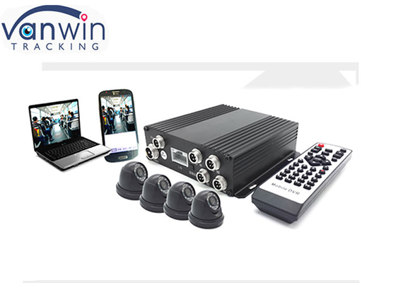 سیستم نظارت تصویری 4G بی سیم GPS کارت SD DVR برای مدیریت ناوگان خودرو