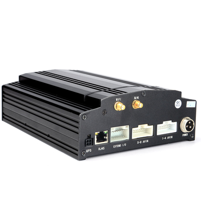 نظارت تصویری 1080P AHD 4ch HDD MDVR نمایش مسیر نظارت برای ایمنی وسایل نقلیه