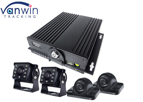 4CH 3G 4G GPS WIFI 1080P HD سیستم ویدئویی نظارت موبایل