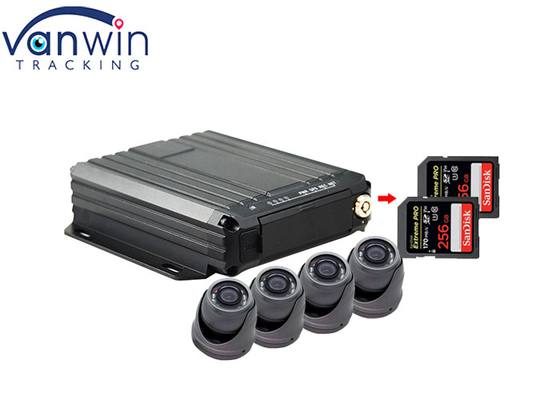 4G آنلاین ویدئو کارت SD DVR تلفن همراه GPS ردیابی راه حل نظارت بر دمای برای کامیون های یخچال