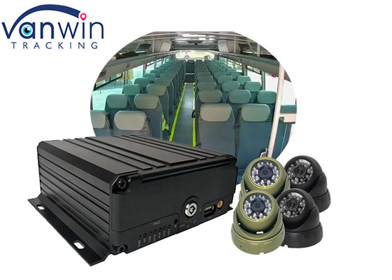 1080P MNVR GPS ردیابی 4 کانال شبکه DVR تلفن همراه برای مدیریت ناوگان خودرو