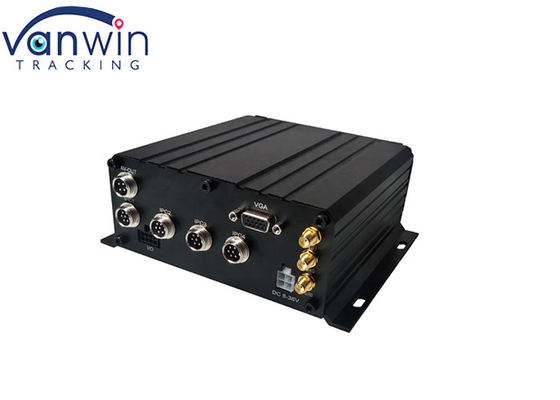 1080P MNVR GPS ردیابی 4 کانال شبکه DVR تلفن همراه برای مدیریت ناوگان خودرو