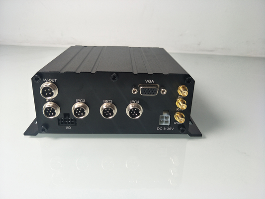 1080P MNVR GPS ردیابی 4 کانال شبکه DVR تلفن همراه برای مدیریت ناوگان خودرو