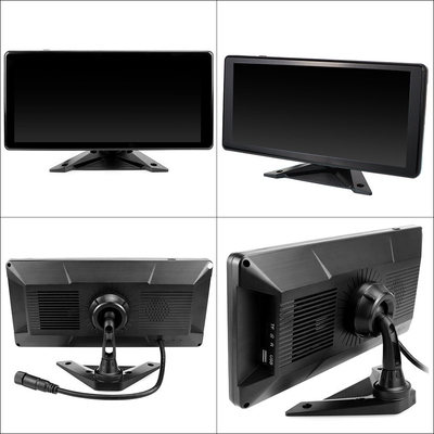 سیستم DVR اتومبیل هوش مصنوعی BSD آلارم 360 ° 4CH 10.36 اینچ مانیتور با ضبط برای کامیون