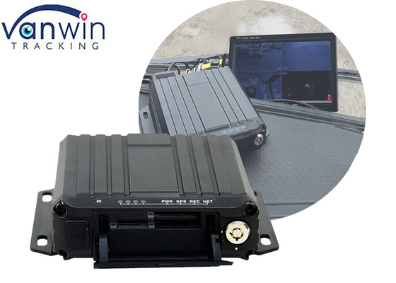 1080p کارت SD 4 کانال ضبط کننده ویدیو دوربین سیم کارت Mdvr برای Cctv خودرو