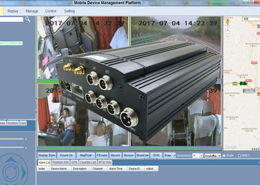 DVR دوربین فیلمبرداری 4CH 8CH AHD ضد جاسوسی با GPS جیپیاس 4G، 2TB ذخیره سازی، CMS رایگان