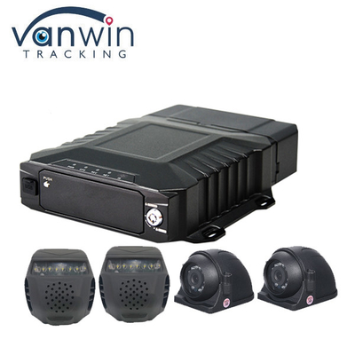 AHD امنیت خودرو ADAS 8CH سیستم ضبط ویدیو با وای فای 4G GPS AI MDVR