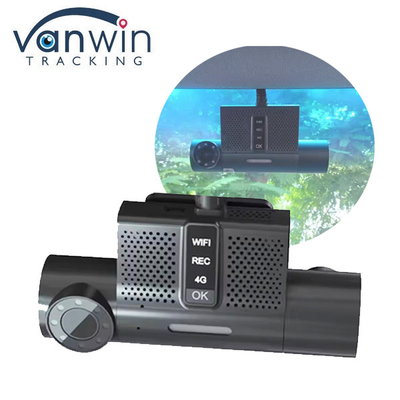 3ch Dashcam 4G MDVR GPS نصب آسان برای کامیون تاکسی ماشین ون