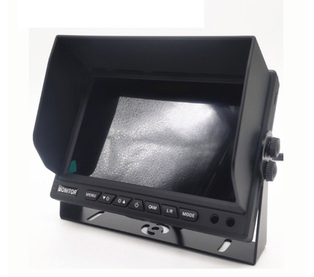 9 اینچ آی پی اس مانیتور ماشین صفحه نمایش 1/2/3/4 دوربین AHD1080p AI سیستم دوربین کامیون BSD
