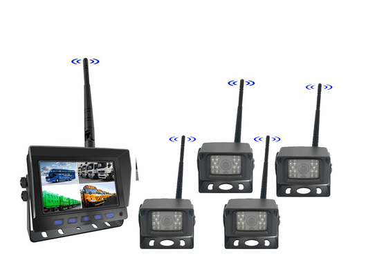 AHD Digital Wireless Car Reversing Backup Camera Kit فولکلفت کامیون ون سیستم مانیتور ماشین TFT بی سیم