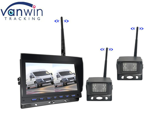 9ich AHD 1080P بی سیم IPS مانیتور ماشین دید عقب عقب TFT مانیتور ماشین کیت