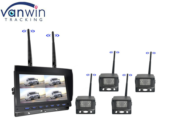 9ich AHD 1080P بی سیم IPS مانیتور ماشین دید عقب عقب TFT مانیتور ماشین کیت