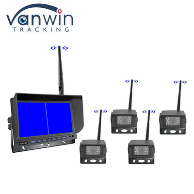 9ich AHD 1080P بی سیم IPS مانیتور ماشین دید عقب عقب TFT مانیتور ماشین کیت