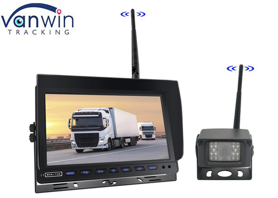 10 اینچ کواد اسپلت 4ch AHD بی سیم 1080P ماشین دوربین عقب مانیتور کیت