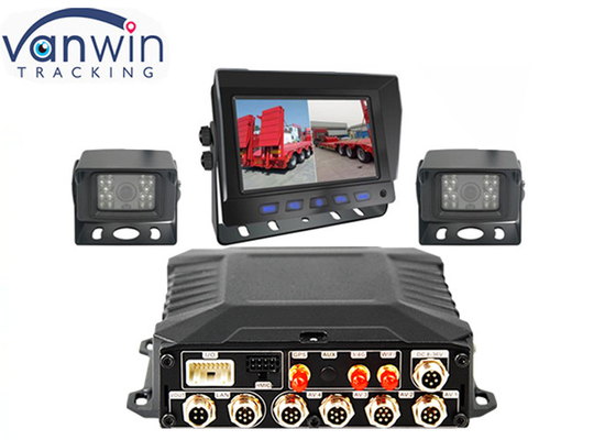 GPS WIFI 4CH 720p 1080p 3G DVR موبایل برای اتوبوس تاکسی کامیون